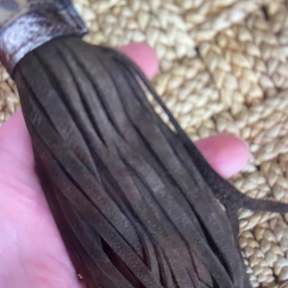 Vittoria Napoli metallic Italian bag - Picture 11 of 14